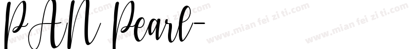 PAN Pearl字体转换